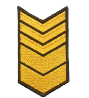 Шеврон по годам службы (годовка) 13 лет службы (выслуги лет), 6х11 см Шеврон по годам службы (годовка) 13 лет службы (выслуги лет), 6х11 см