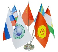 Флаг сетка, шелк 15*22 см