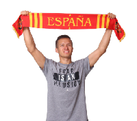 Шарф болельщика Испания 2018