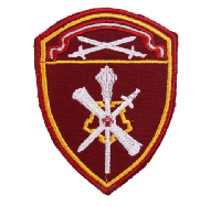 Шеврон управление ТО Северо-Западного Ордена Красной Звезды округа войск Национальной гвардии, Росгвардии РФ, 7,5х10 см