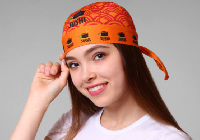 Бандана Самура без козырька, с полной запечаткой