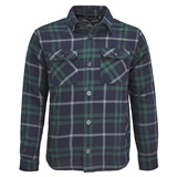 Куртка рубашка мужская NOAH, зелен.,XL/2XL(2),100%хлопок,180 г/м2;подкл. и утеплитель:100%полиэстер