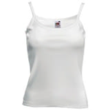 Майка "Lady-fit Strap T", белый_M, 100% х/б, 210 г/м2 Майка "Lady-fit Strap T", белый_M, 100% х/б, 210 г/м2