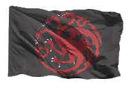 Флаг Игра Престолов Грей Джой 100х150 см