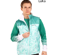 Жилет Пилот с подкладом из флиса унисекс, с полной запечаткой