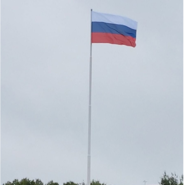 Флагшток на мысе Алыш в Североморске