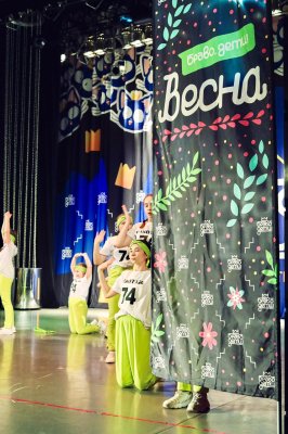 Занавес 14*8м, габардин, печать односторонняя