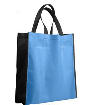 Сумка из спанбонда Бокс объёмная 50х40х10 см, комбинированная Сумка из спанбонда Бокс объёмная 50х40х10 см, комбинированная